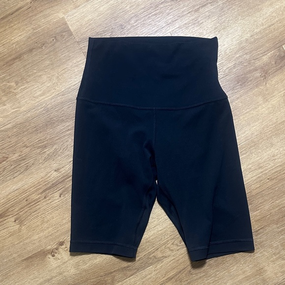 lululemon athletica Pants - Lululemon Black Align High Rise Shorts 10” Inseam
